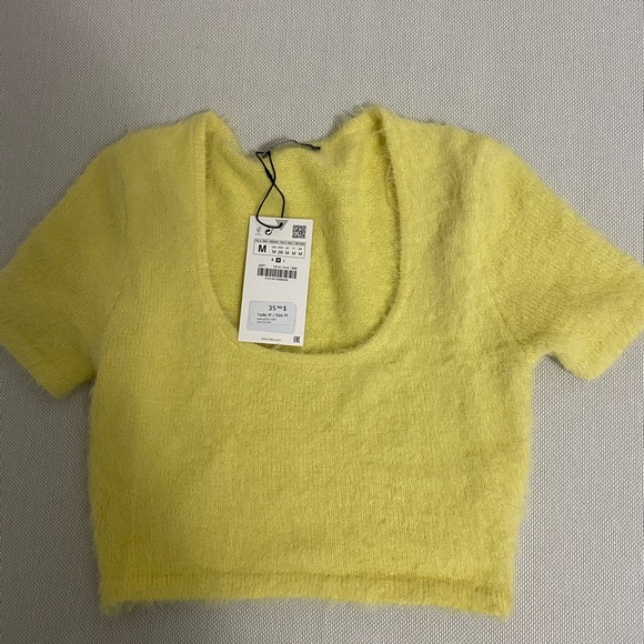 🛍️NEW ZARA CROP TOP. SUPER COMFY AND CUTE - Picture 5 of 6